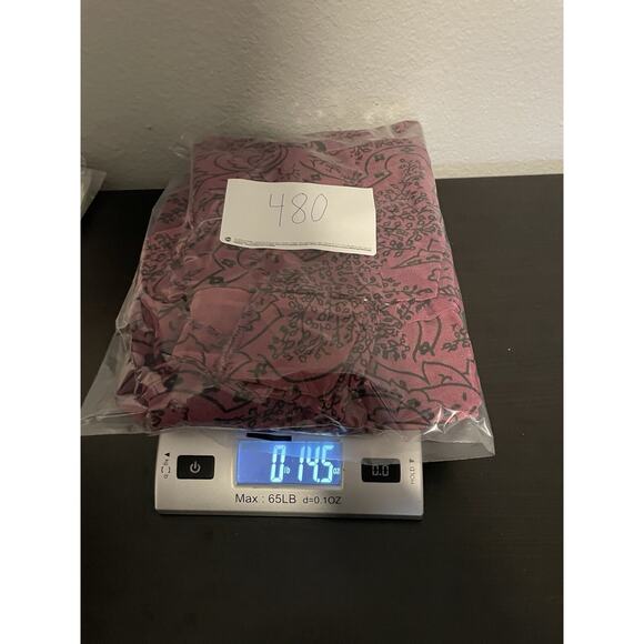 Drapers & Damons Womens Cardigan Large Purple Paisley Slinky Open Whimsigoth Y2K - Picture 6 of 6